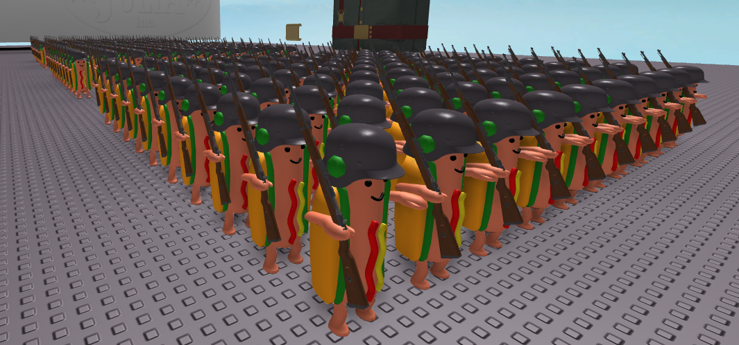 Chilling Picture Of The German Army Marching Into Paris - roblox german music