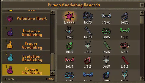 Fusion GoodieBag Rewards