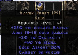 Raven frost diablo 2 где взять