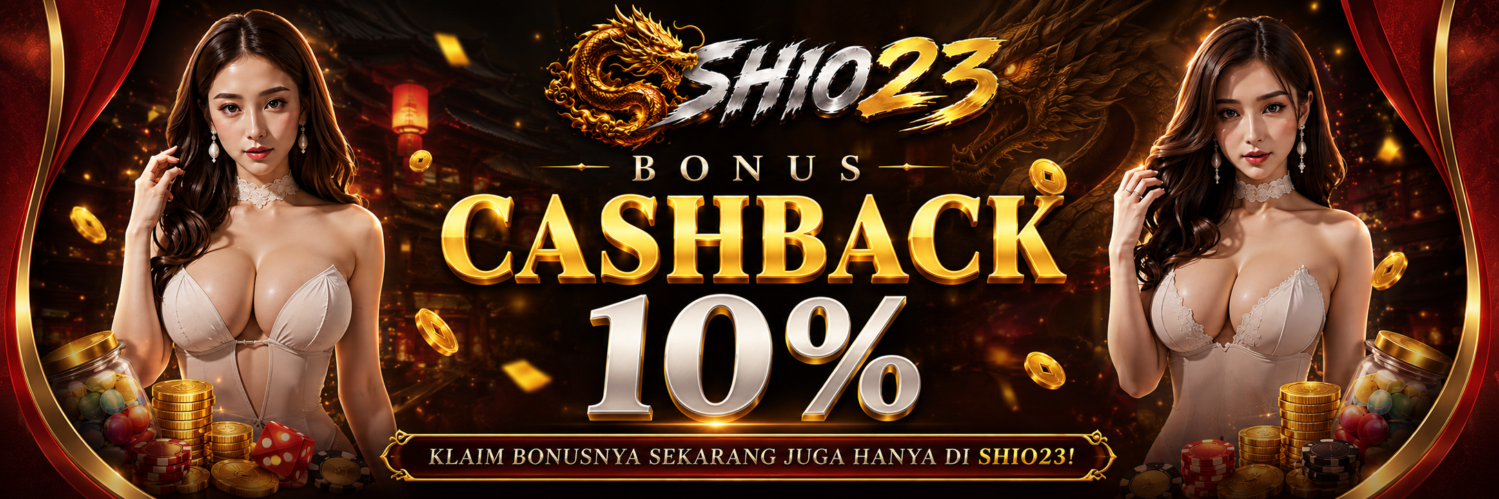 Shio23 Dengan Bonus Cashback 10%