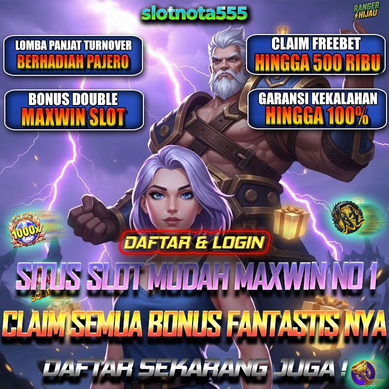 SLOTNOTA555 Situs Slot Qris Resmi Dan Rtp Slot777 Online Gampang Maxwin Terbaru
SLOTNOTA555 Situs Slot Qris Resmi Dan Rtp Slot777 Online Gampang Maxwin Terbaru