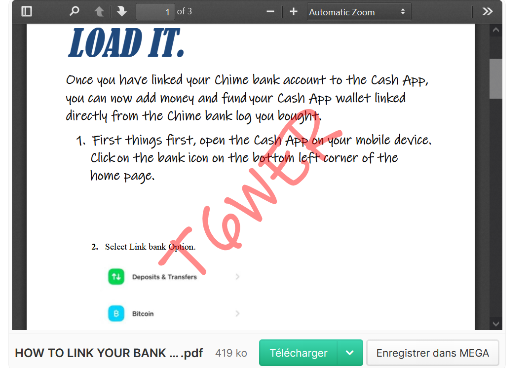 HOW TO LINK YOUR BANK LOG TO CASHAPP AND LOAD IT 10$📌Fresh-Method✅-High-Quality-PDF-✅Latest-