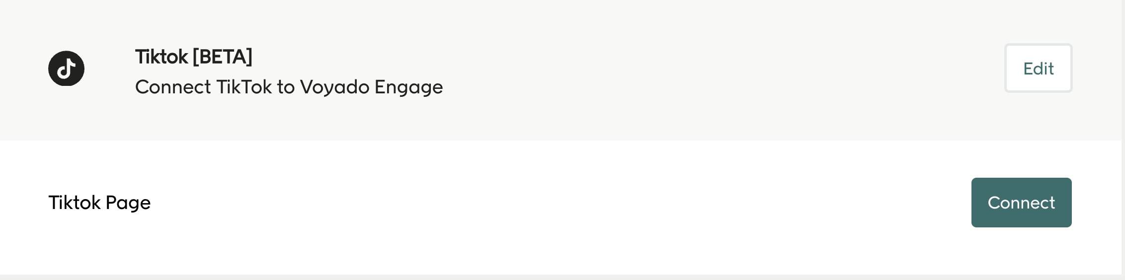 Screenshot showing TikTok permissions dialog
