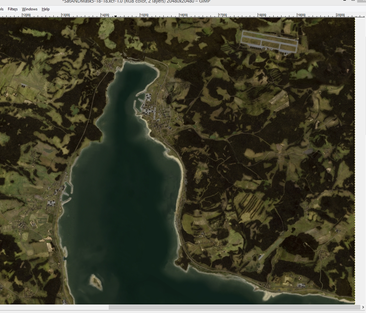 Interactive map of Chernarus