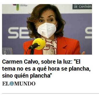 “El temazo no es a qué hora se pone la lavadora, sino quién la pone y quién plancha” 0dcd6256bcad1955e512b573a8f54311