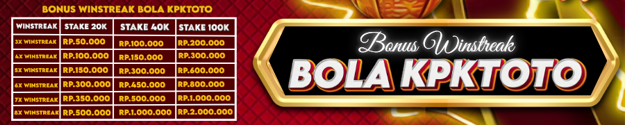 EVENT WINSTREAK BOLA KPKTOTO