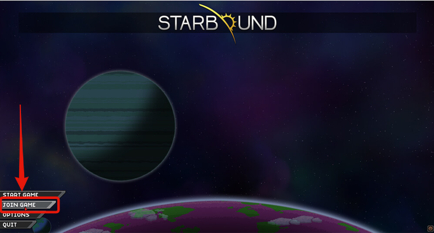 how to join a starbound server