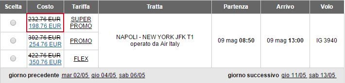 Guarda le offerte voli Meridiana qui!