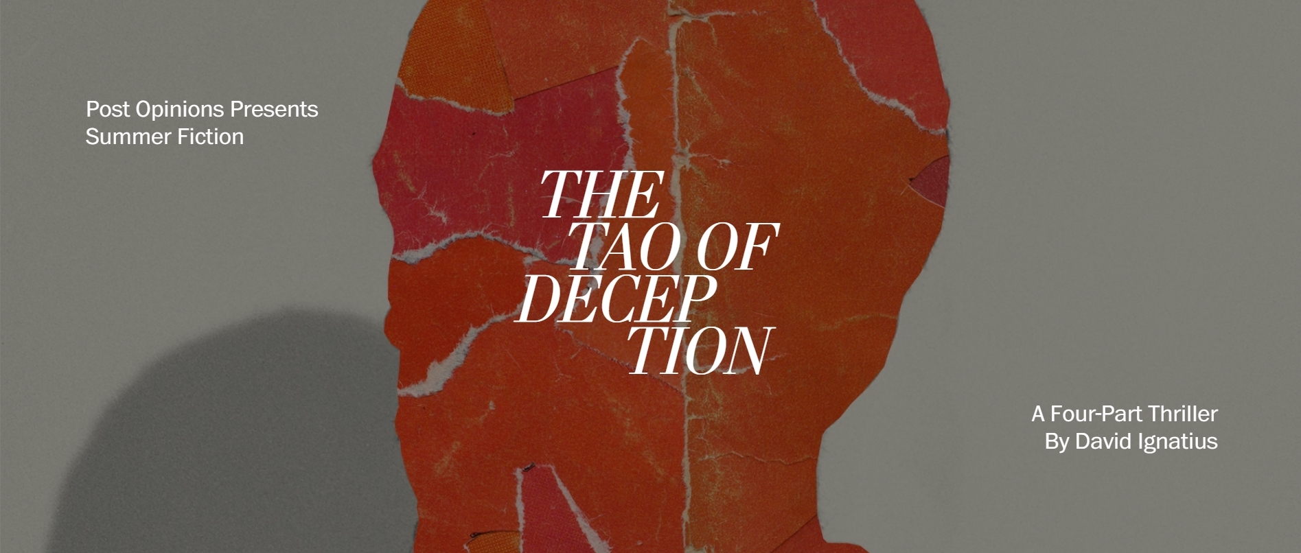 Opinion  Fictional thriller by David Ignatius: The Tao of Deception -  Washington Post