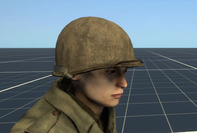 M1 (Burlap CVR) Helmet