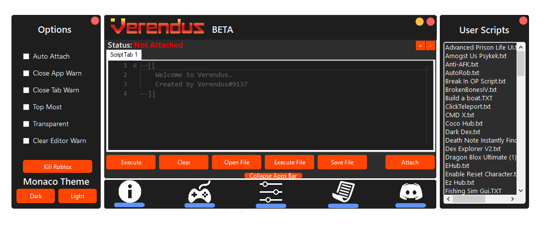 Release Verendus Beta New Roblox Exploit Wearedevs Forum - roblox hacks wearedevs