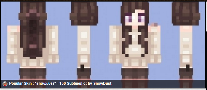 *ѕησω∂υѕт* - 150 Subbies! c: Minecraft Skin