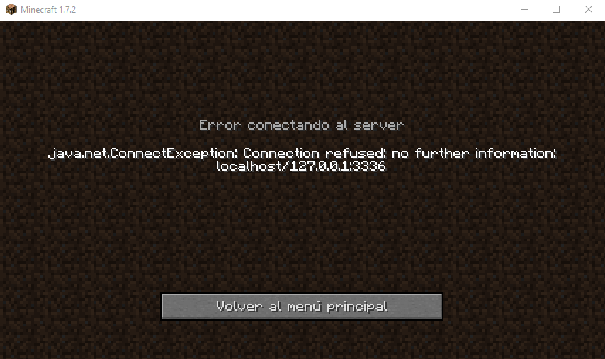 connection throttled minecraft error