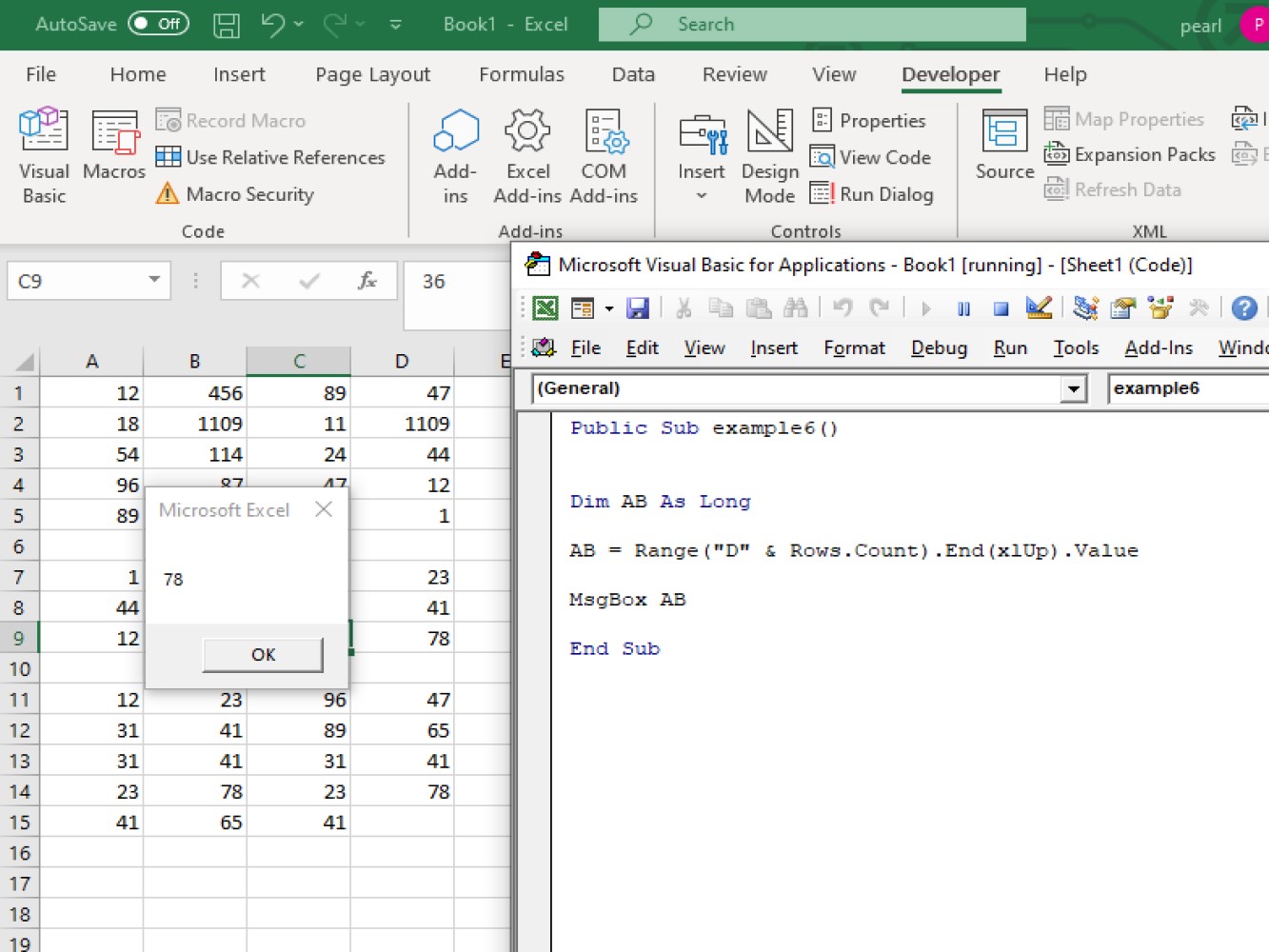 Using Vba Excel To Get The Last Row 500 Rockets Marketing 5388