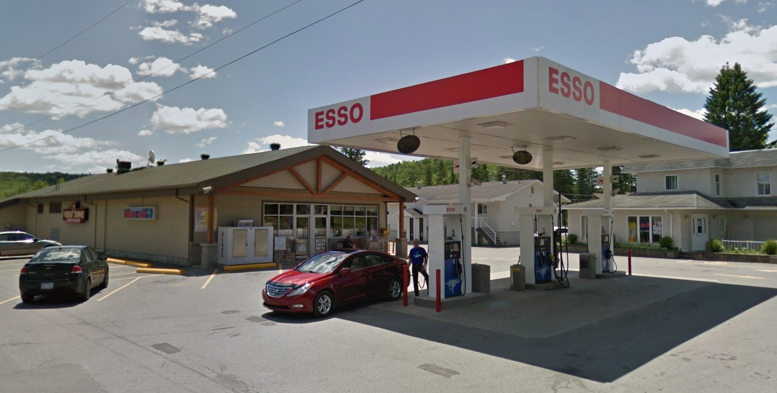 Esso gas station | ERT Minecraft Map