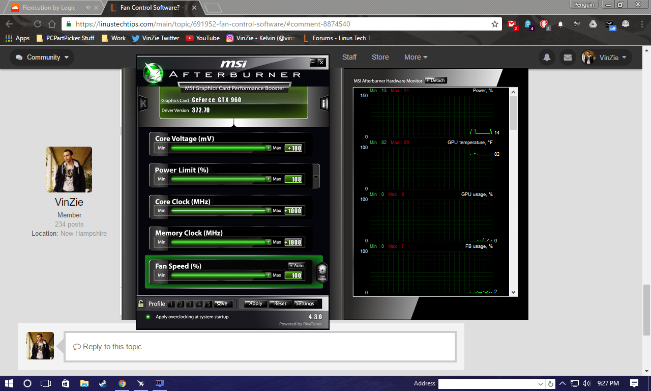 notebook fancontrol software