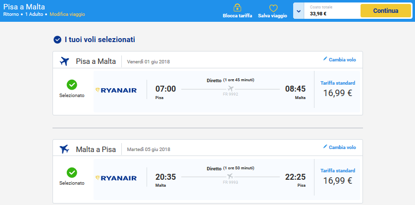 Guarda le offerte voli Ryanair qui!