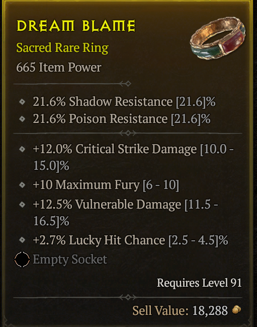Cs, Vd , + Fury , Lhc Ring - Topic - d2jsp