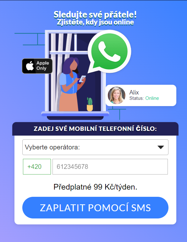 [MO] CZ | WhatsApp APP stalk your friends