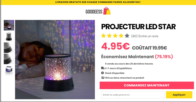 [CC Submit] FR | Goodeess Star LED projector