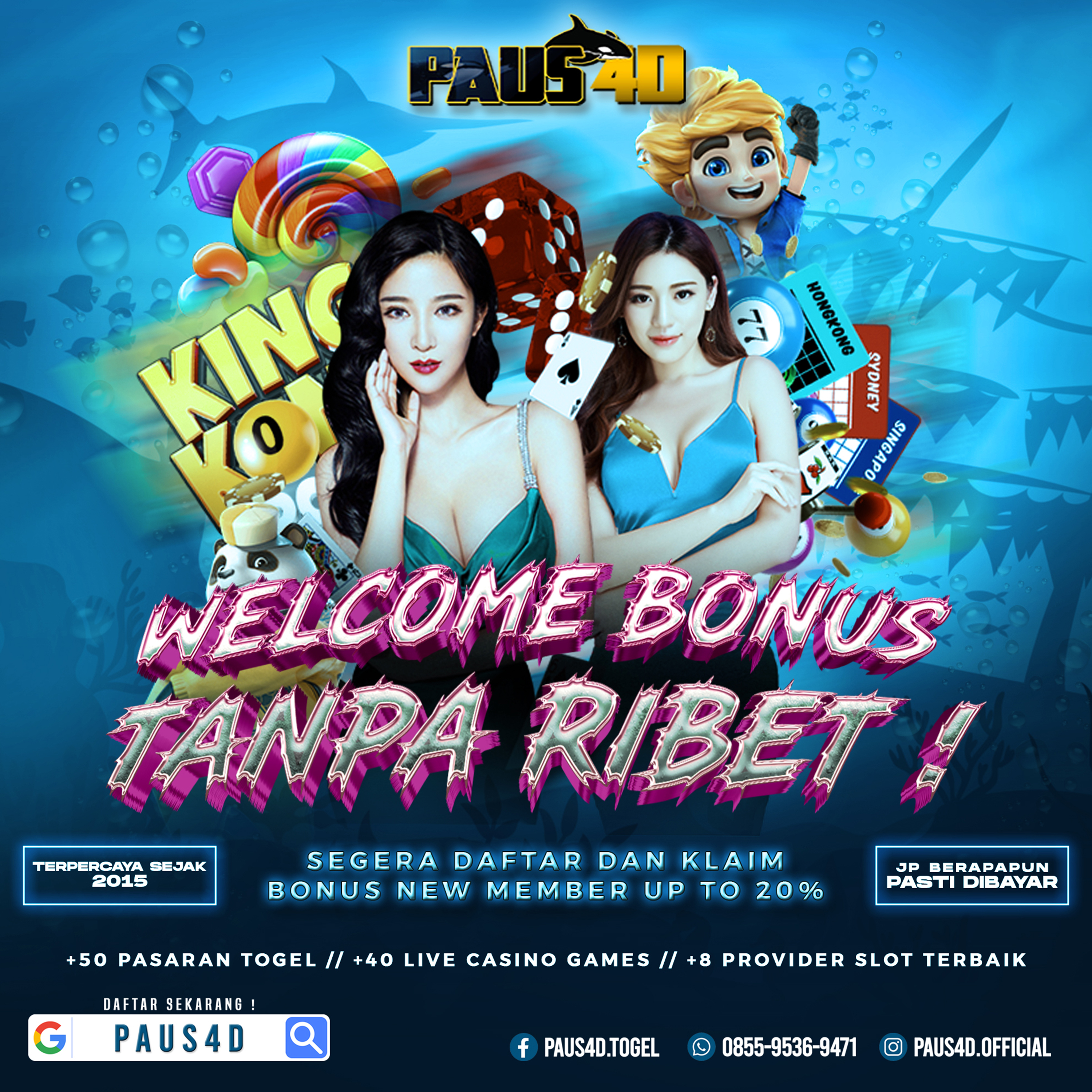 PAUS4D Link Login Pelopor Situs Togel Online Pasaran Terlengkap