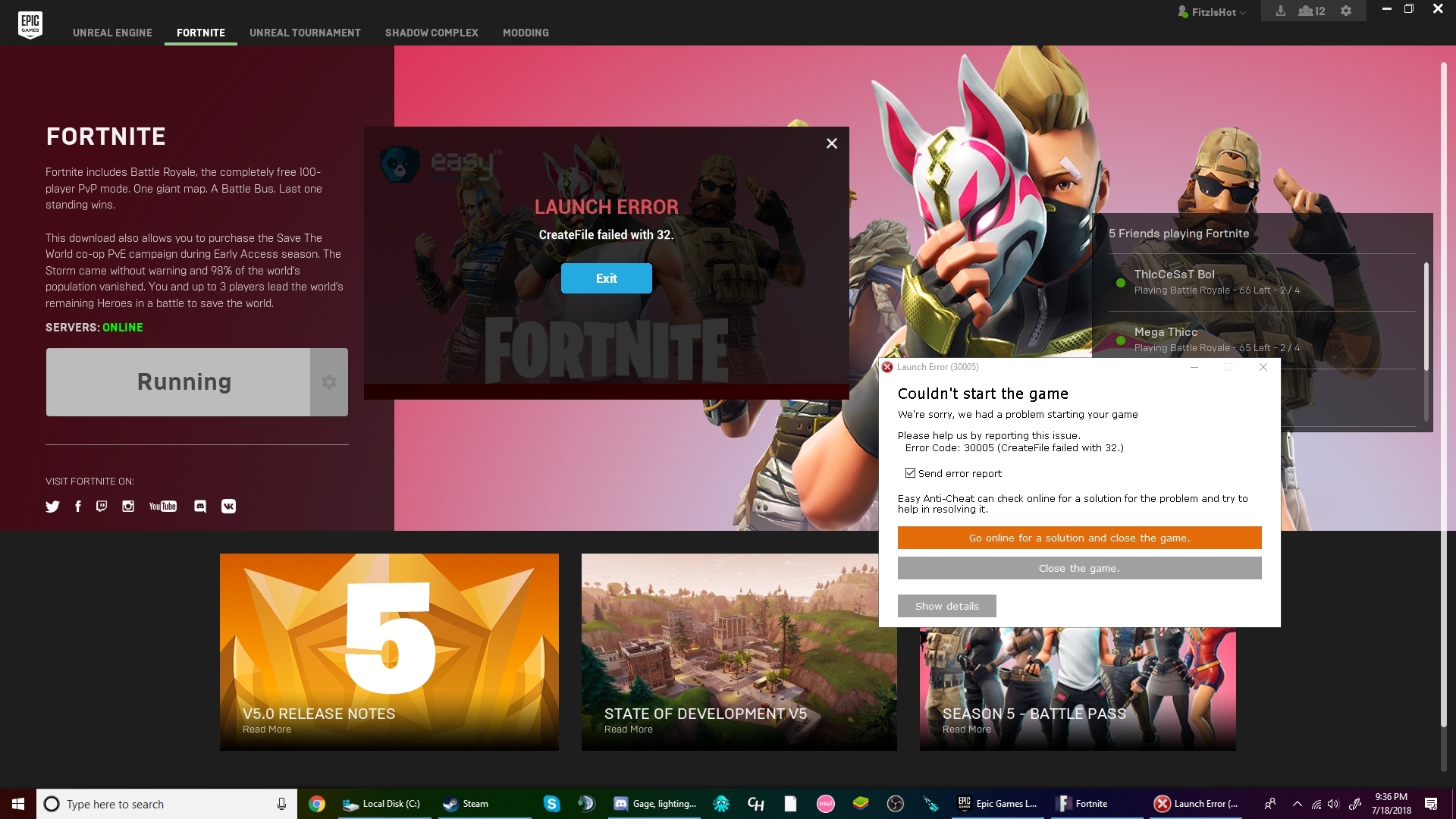 Служба easy anti cheat не установлен фортнайт. Античит Fortnite. Fortnite EASYANTICHEAT. Ошибка Fortnite easy Anti Cheat. ФОРТНАЙТ ошибка 30005.