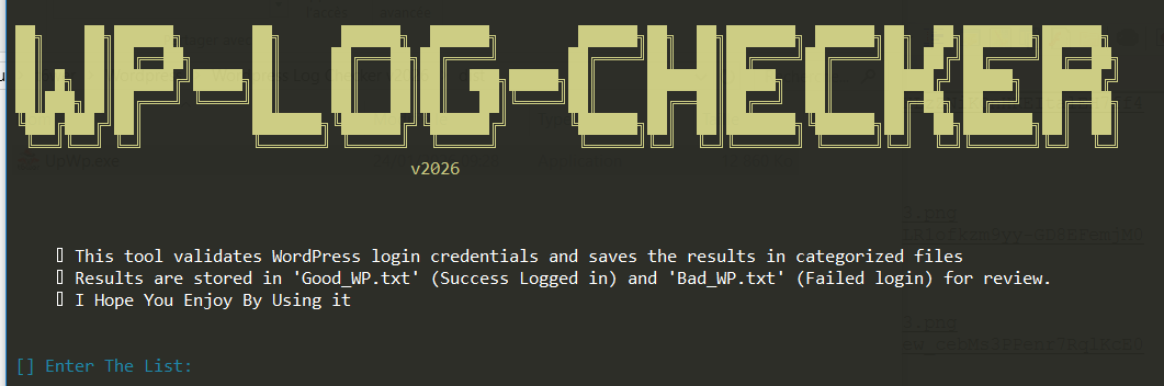 Wordpress Log Checker v2026