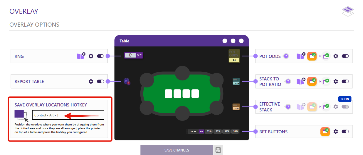 Hotkeys for Poker