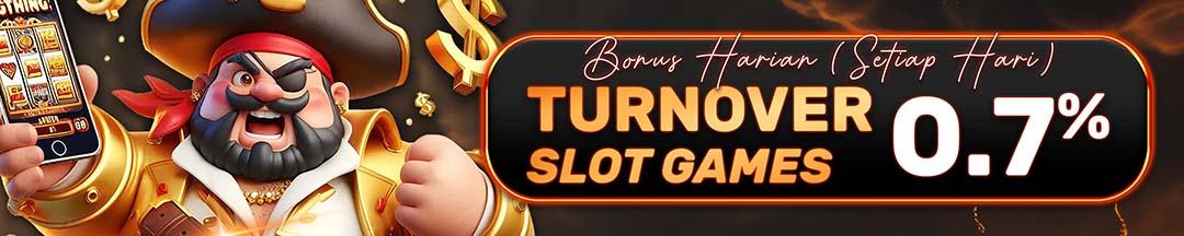 BONUS TURNOVER SLOT 0.7 % 