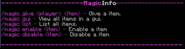 Magic | SpigotMC - High Performance Minecraft Software