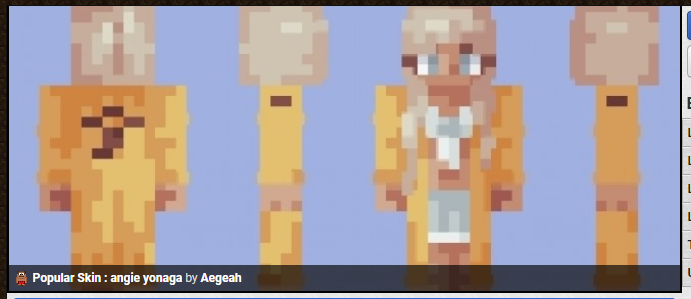 angie yonaga Minecraft Skin