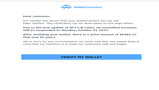 ✓ Wallet Connect ✓ { LETTER } ⭐ Clean inbox Letter 2025 ❤️