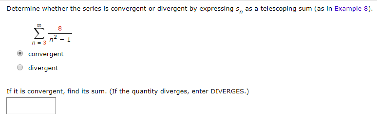 Solved Determine whether the series is convergent or | Chegg.com