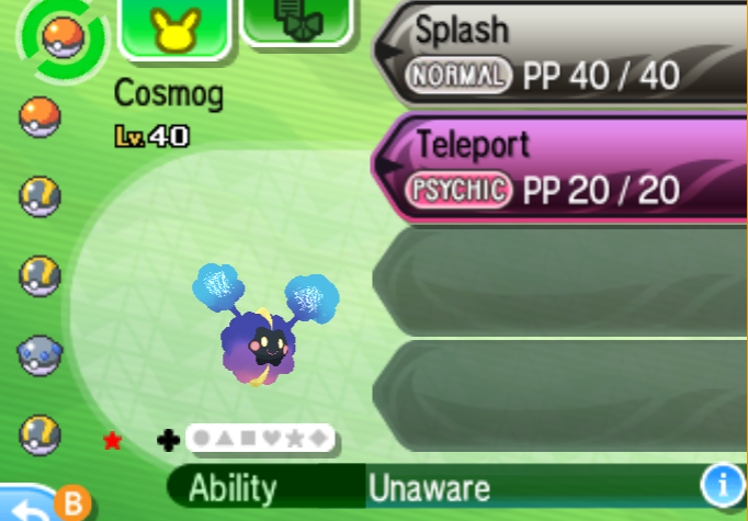 Sun/Moon - Shiny 7th gen Legends and Ultra Beast