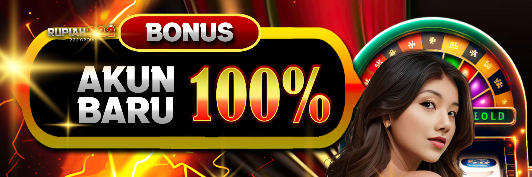 BONUS AKUN BARU 100%