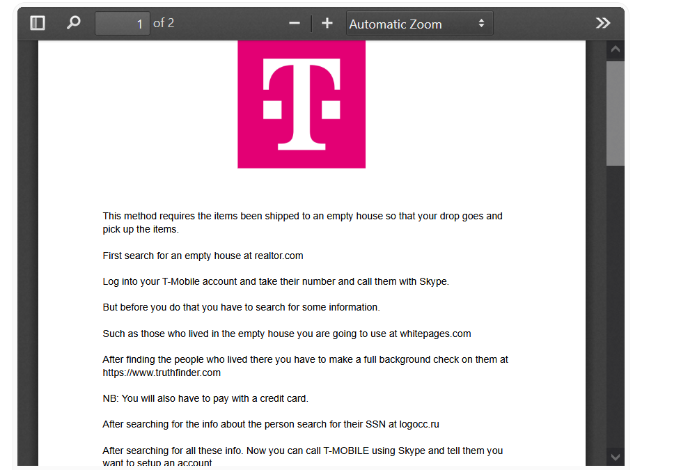 T Mobile 15$📌Fresh-Method☑️-High-Quality-PDF-☑️Latest-