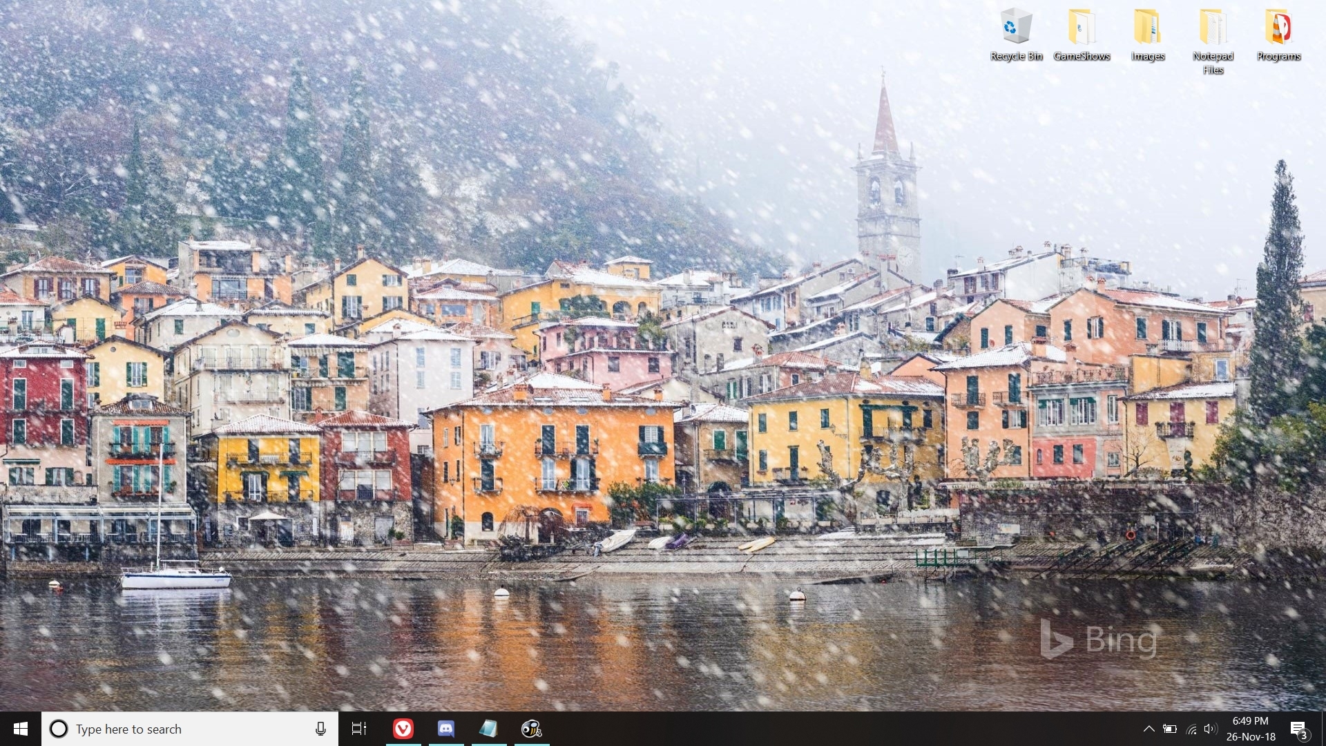 What is your current desktop/mobile background?