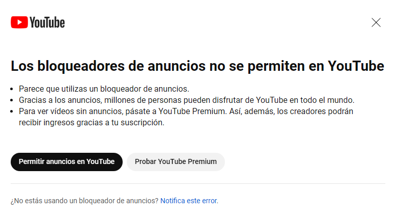 Hahaha, los creadores de contenido de youtube volveremos a comer