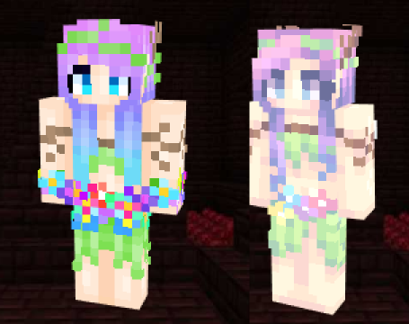 Fairy Wings Minecraft Skin