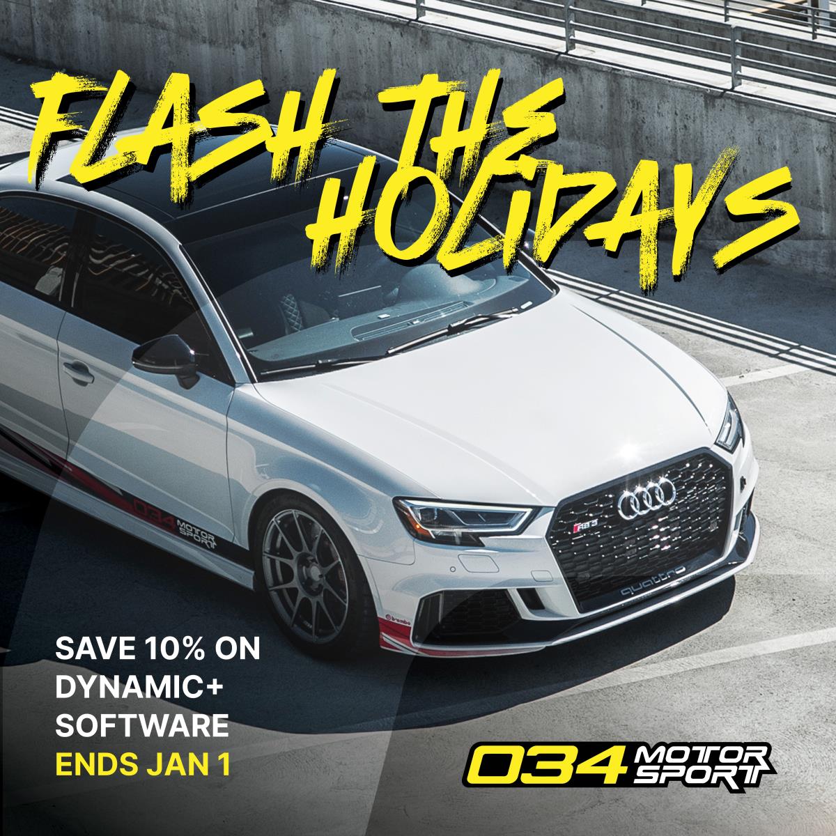 034Motorsport's Flash The Holidays Dynamic+ Tune Sale is LIVE!
