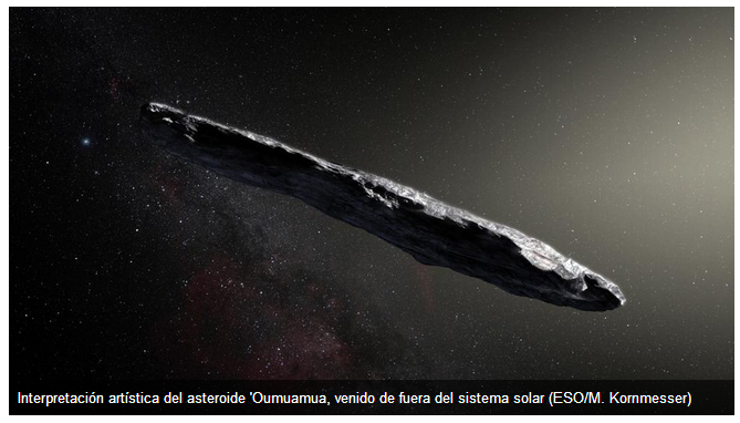 Investigarán si el asteroide ‘Oumuamua tiene signos de tecnología extraterrestre 175867b77a17624b4df3e57fbf97c120