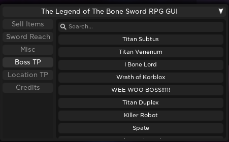Roblox Script The Legend Of The Bone Sword Rpg Qol Gui - bone sword roblox