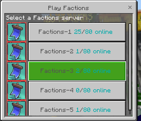 Minecraft Cool Faction Names