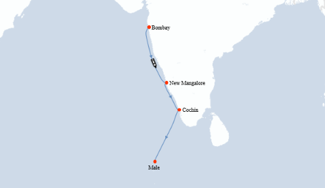 Guarda qui l'offerta crociera India & Maldive!