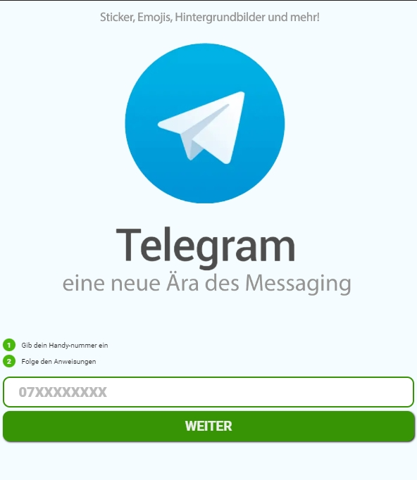[click2sms] CH | Telegram