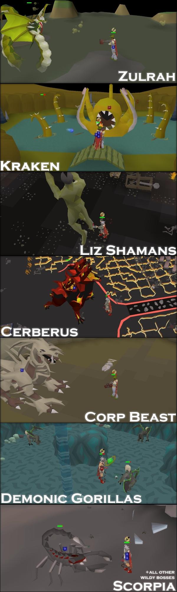 OSRS bosses