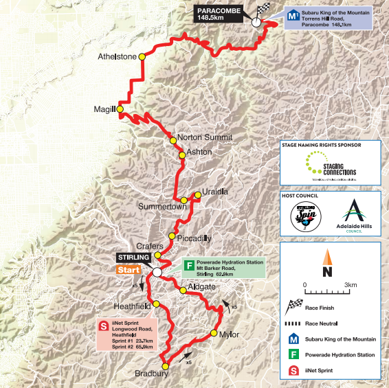 [Race Thread] 2017 Santos Tour Down Under Stage 2 (Hilly) : r/peloton