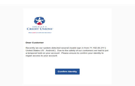America's Credit Unions ✓ { LETTER } ⭐ Clean inbox Letter 2025 ❤️
