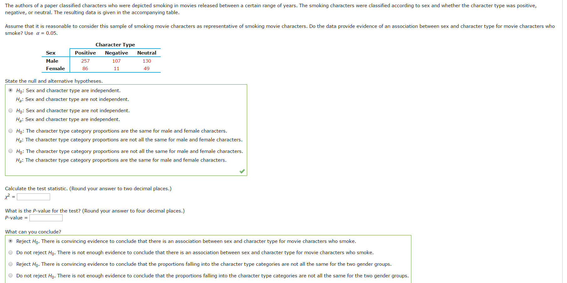 Solved The authors of a paper classified characters who were | Chegg.com