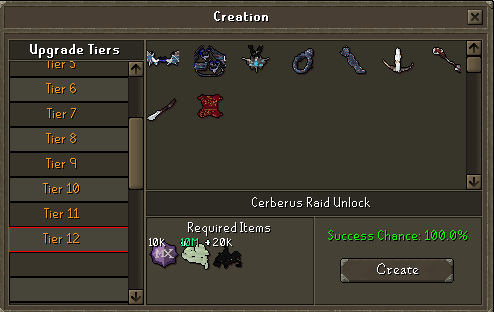 Cerberus Raid Unlock